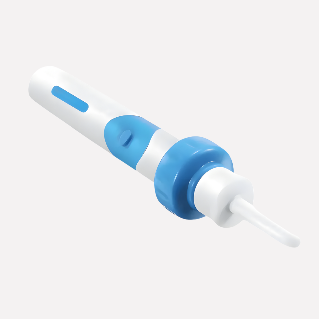 Draagbare elektrische oorreiniger met zuigfunctie
