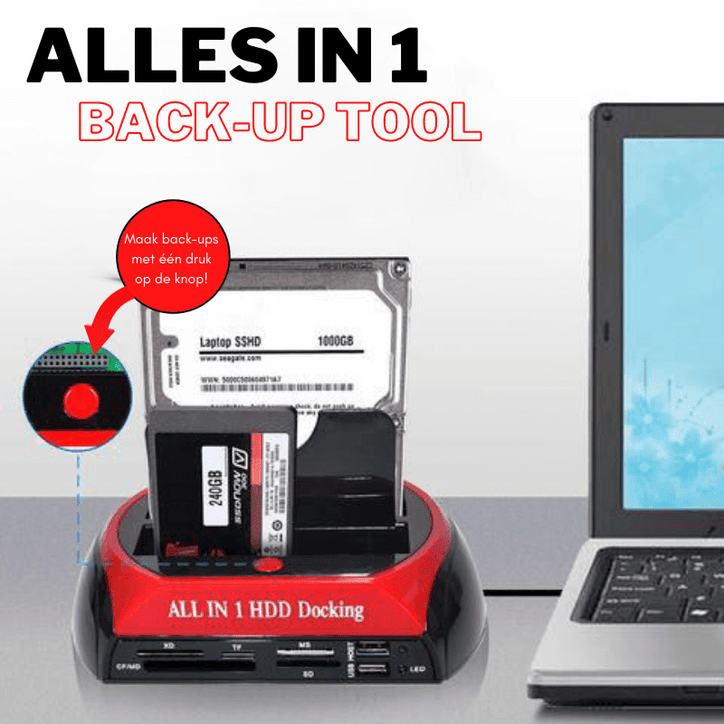 Alles-in-1 Harde Schijf Docking Station