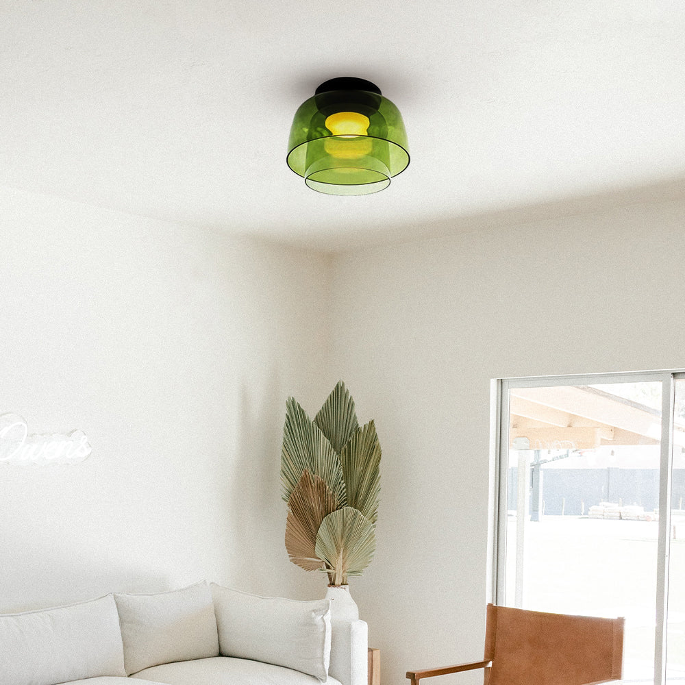 Lumio design glazen plafondlamp