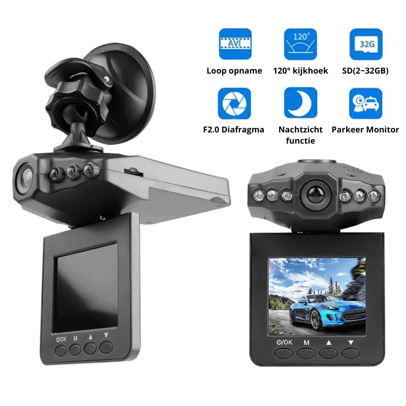 Driving Recorder HD groothoek dashcam