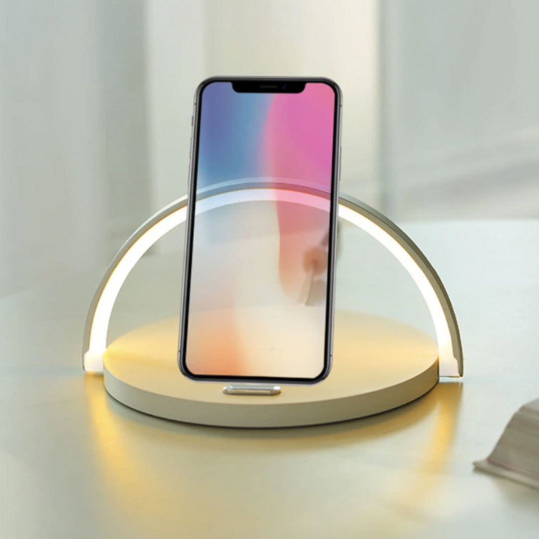 LumiCharge 3-in-1 dimbare nachtlamp