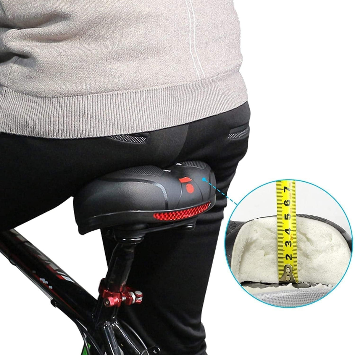 GearUp ergonomisch comfort fietszadel