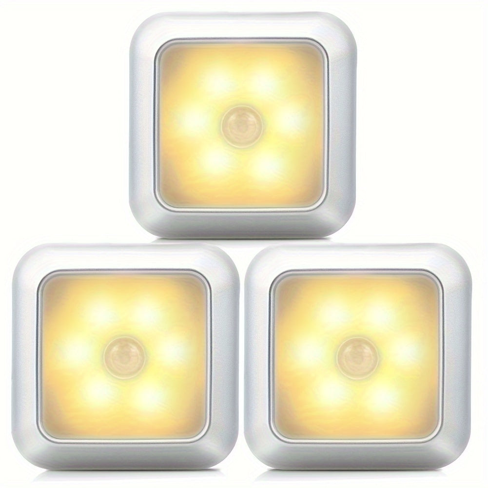 GlowSquare draadloze LED sensorlampjes