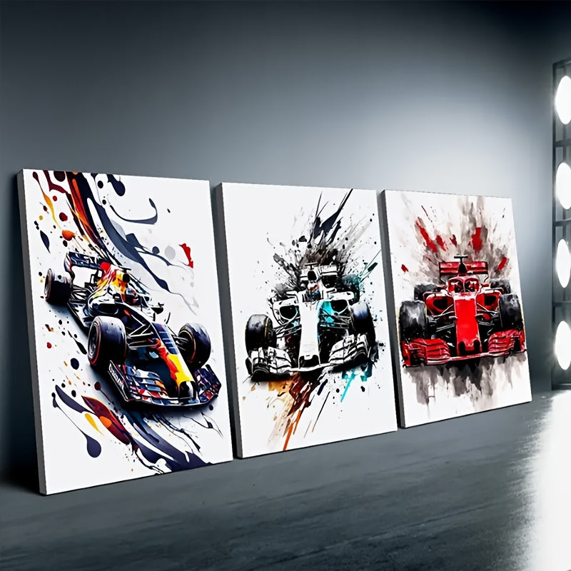 SpeedLine frameloze raceauto canvas posters