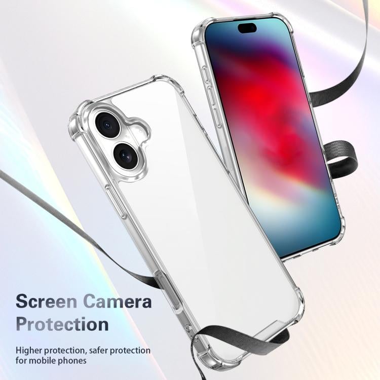 iPhone 17 transparant Soft TPU hoesje