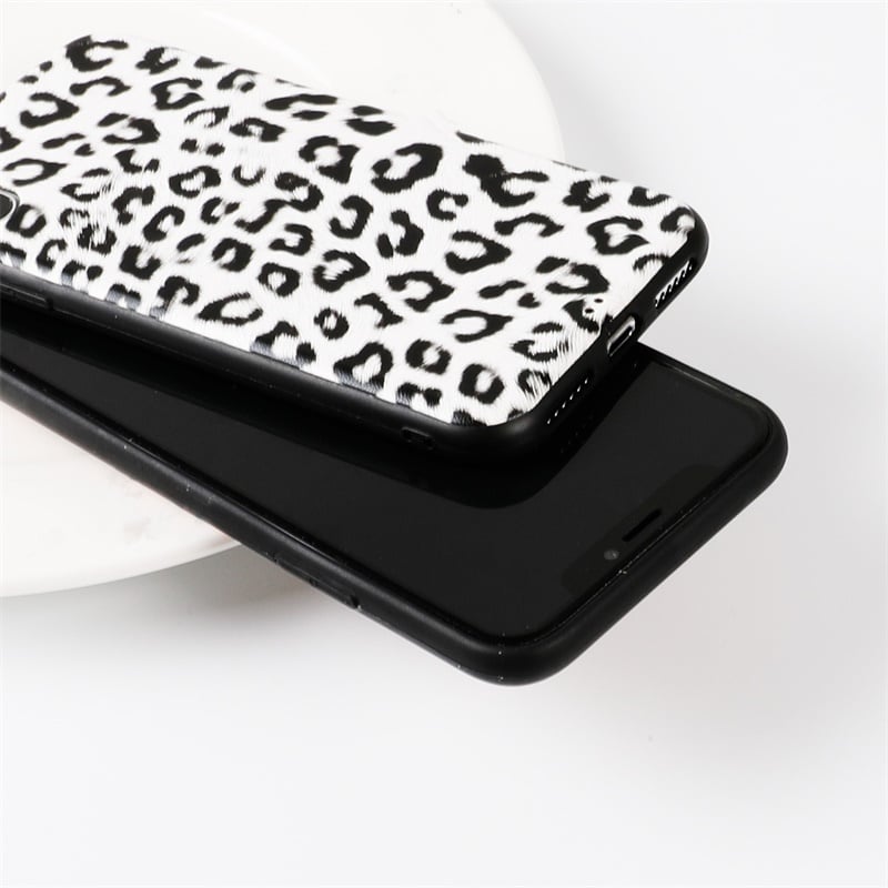 iPhone Xr Soft TPU Hoesje Luipaard Print