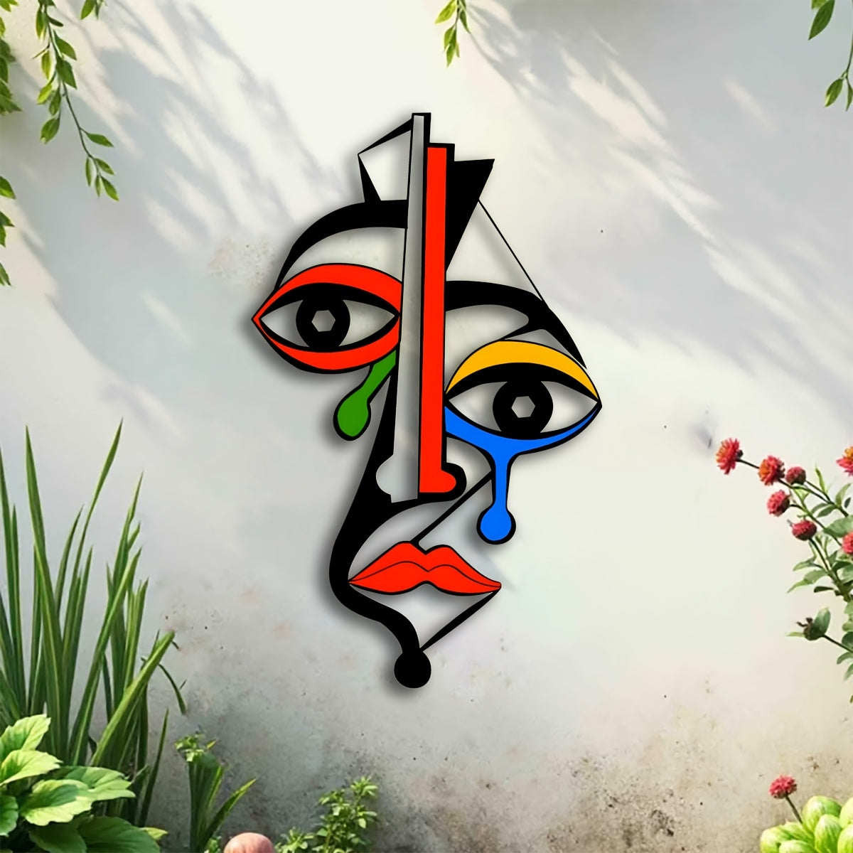FaceForm Metalen Wandkunst