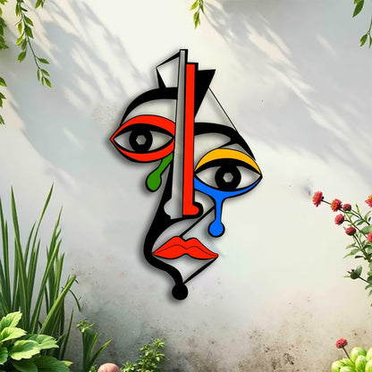 FaceForm Metalen Wandkunst