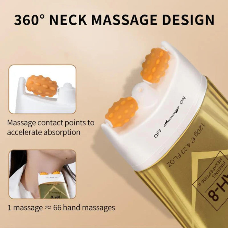 NexLift nekserum met 360° massageroller