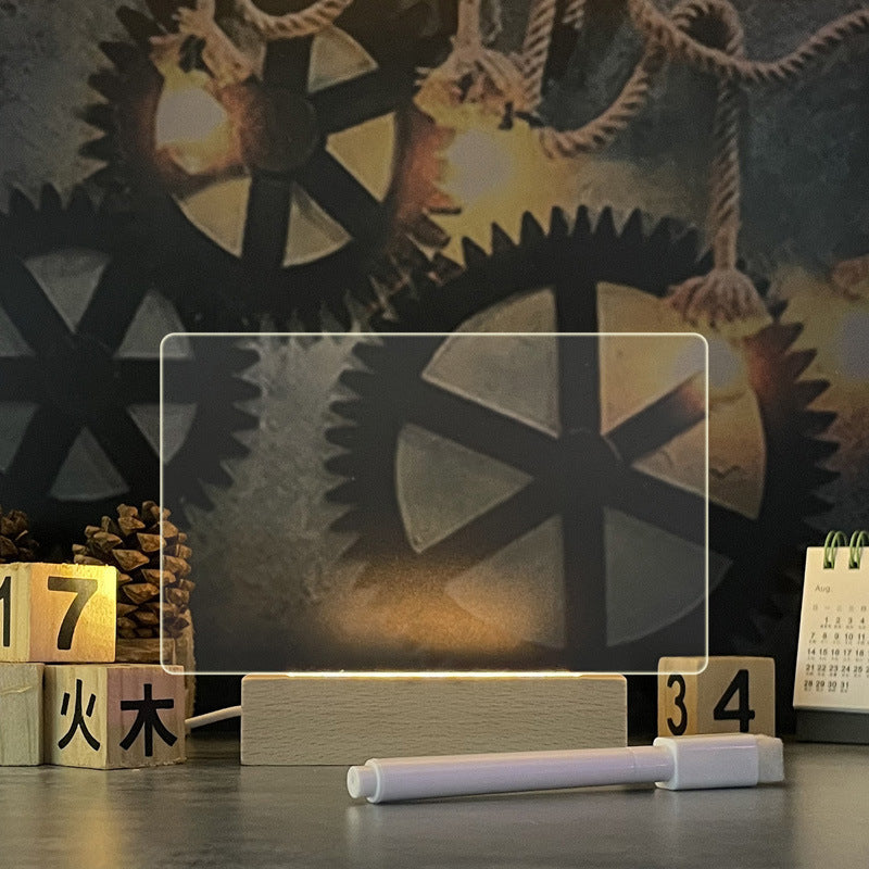 BrightNote LED nachtlampje memobord