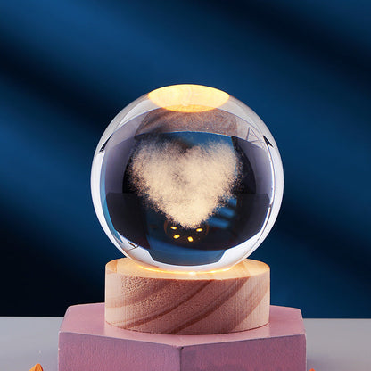 Odior 3D kristallen LED nachtlamp