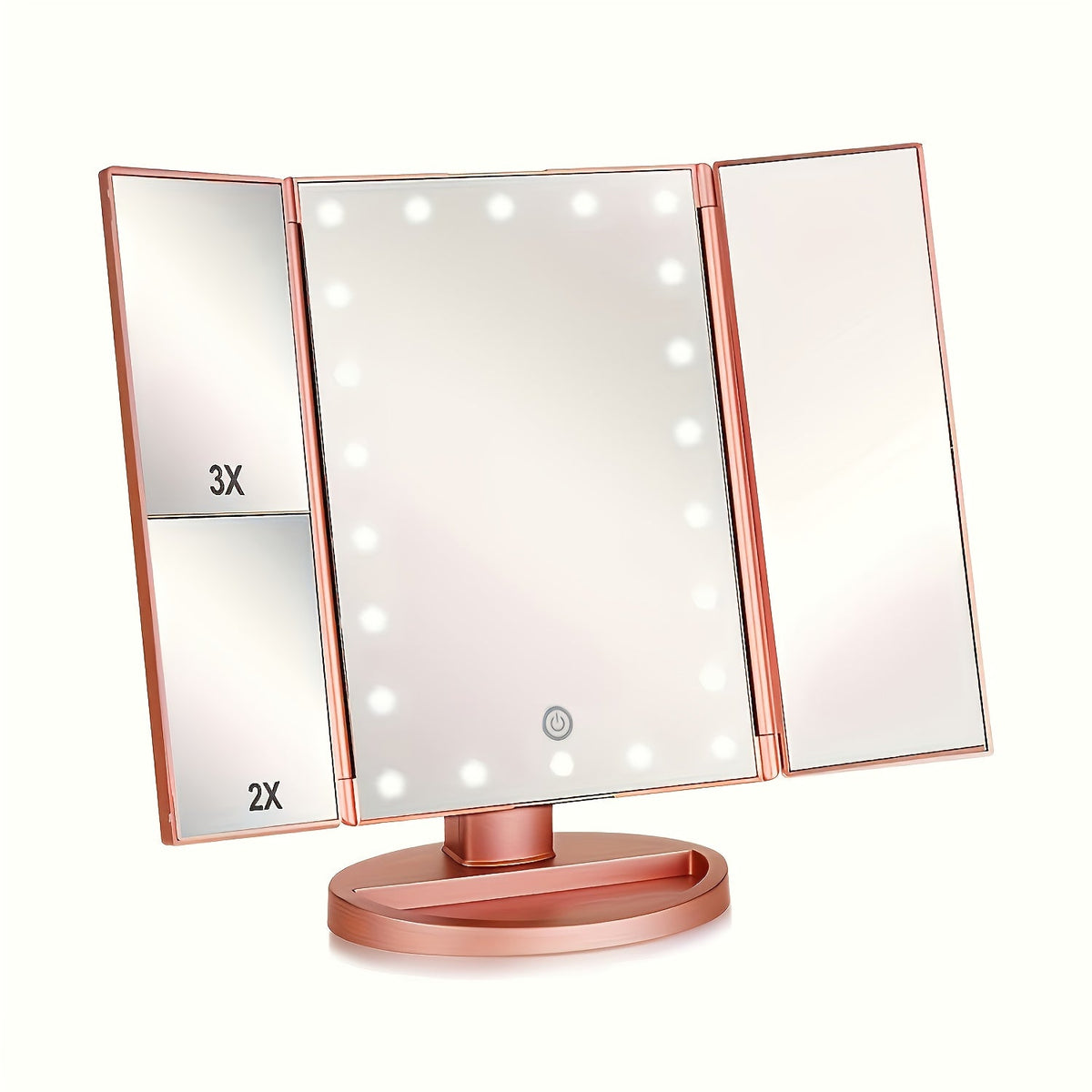 LumiView LED Make-upspiegel