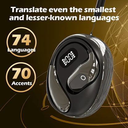 LinguaFit AI draadloze vertaaloortjes
