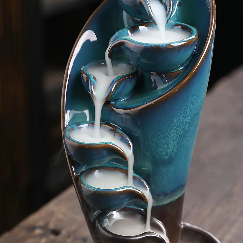 TranquilTorch keramische wierook waterval