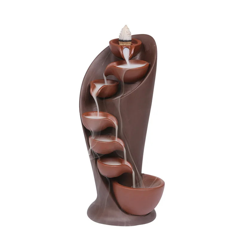TranquilTorch keramische wierook waterval