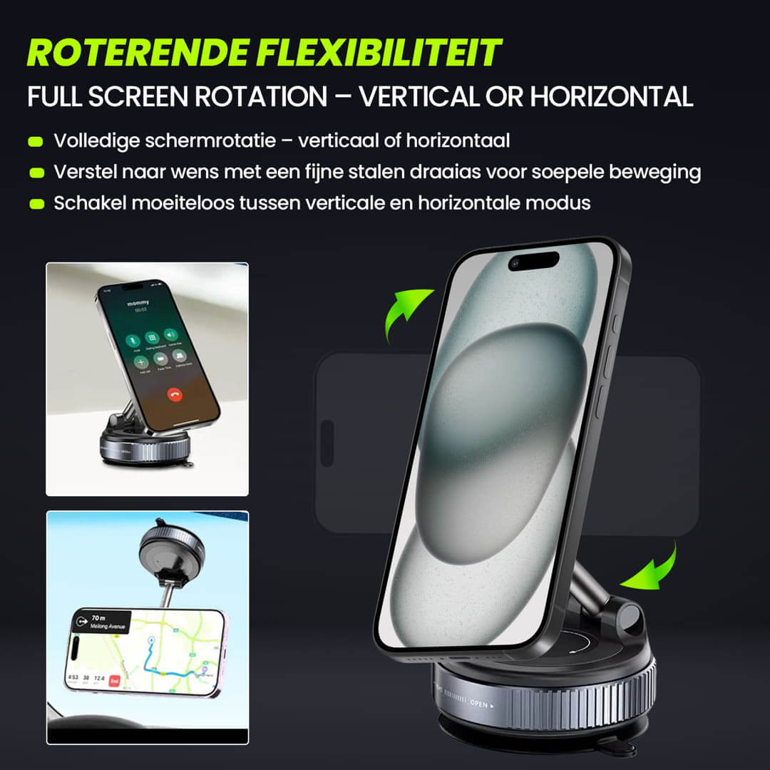 VacMount Elite magnetische telefoonhouder
