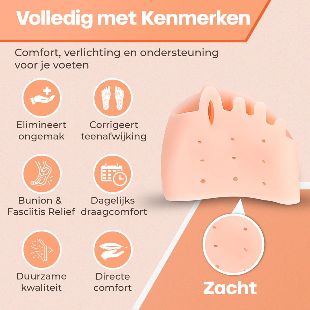 Metapad Orthopedische Pijnverlichtende Inlegzolen