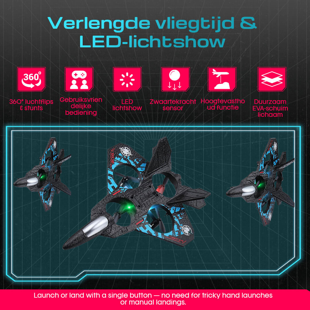 SonicBlitz 4D bestuurbare straaljager