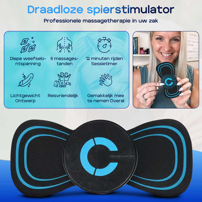 SmartPulse draadloos EMS massageapparaat