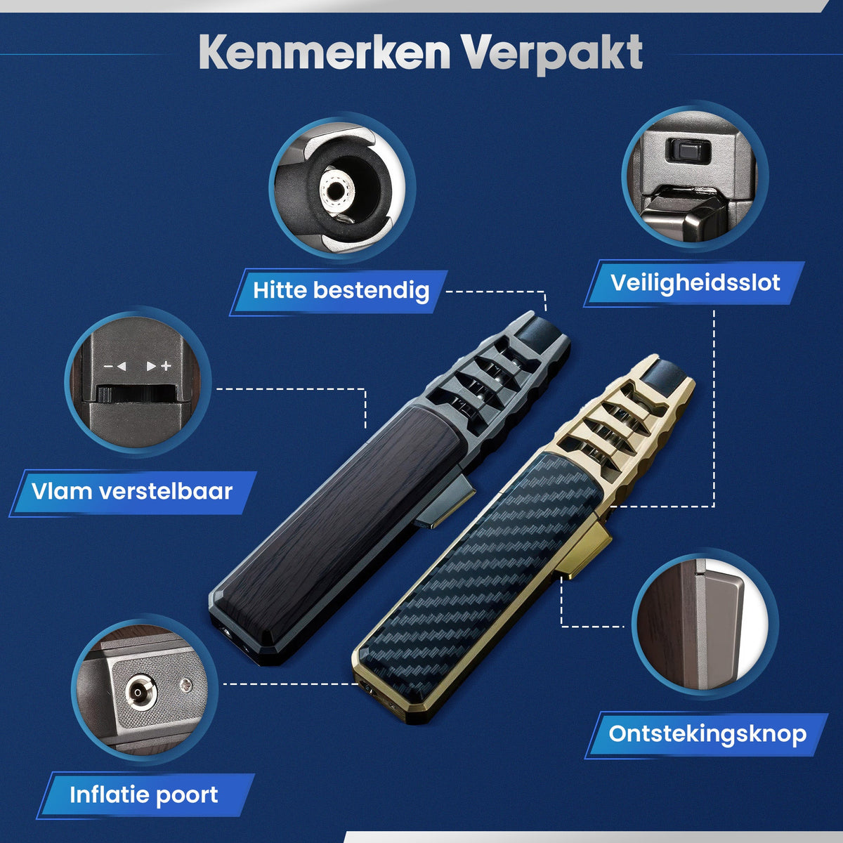 VoltFire windbestendige stormaansteker