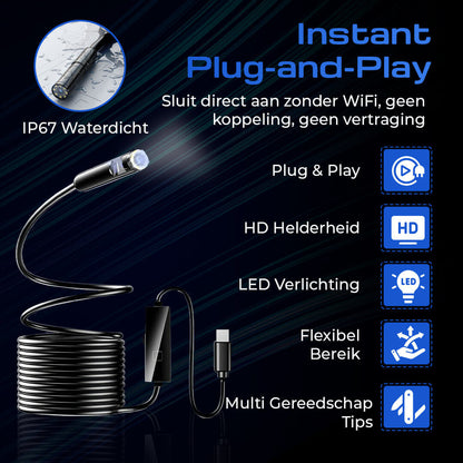 InstaScope Pro flexibele inspectiecamera