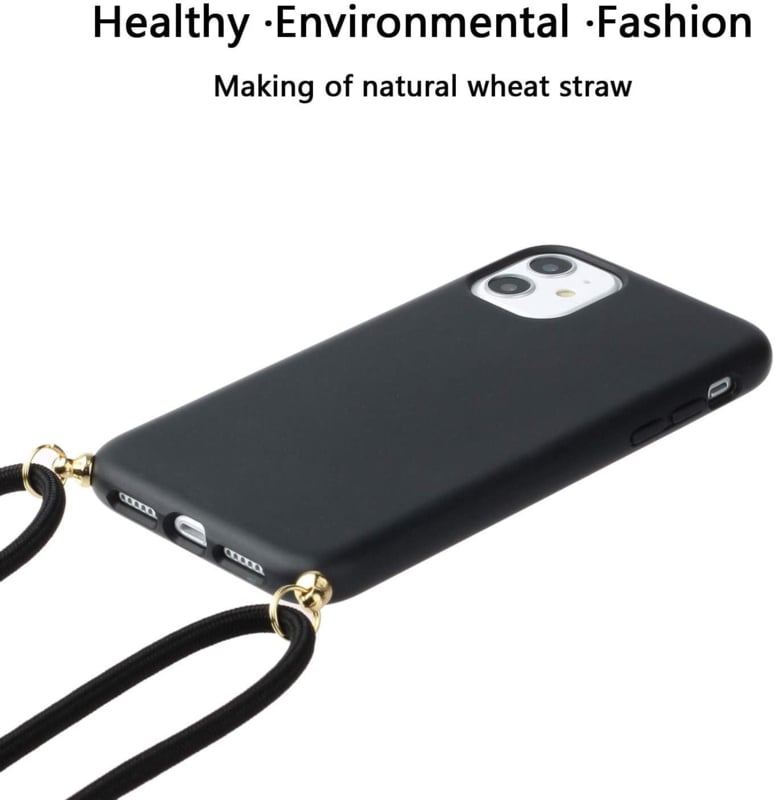 iPhone 12 Mini crossbody TPU hoesje met koord