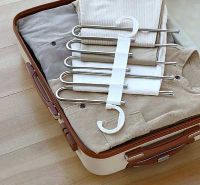 Inklapbare 5-in-1 kledinghanger
