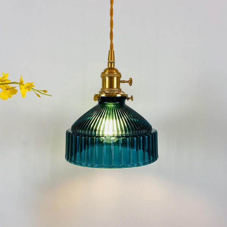 Industriële Glazen Hanglamp