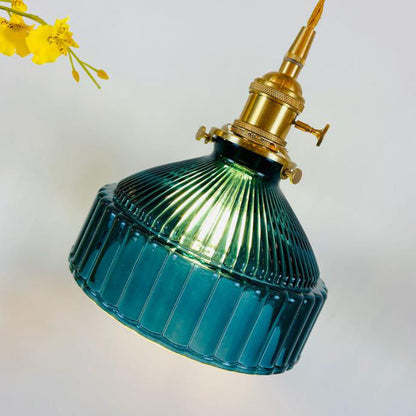 Industriële Glazen Hanglamp