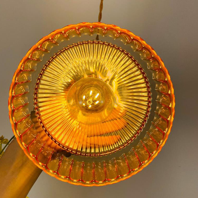 Industriële Glazen Hanglamp