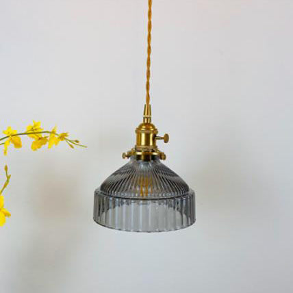 Industriële Glazen Hanglamp