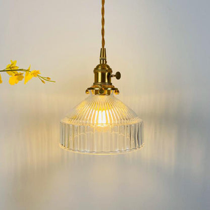 Industriële Glazen Hanglamp