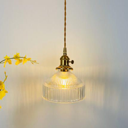 Industriële Glazen Hanglamp