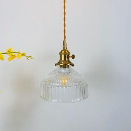 Industriële Glazen Hanglamp