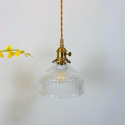 Industriële Glazen Hanglamp