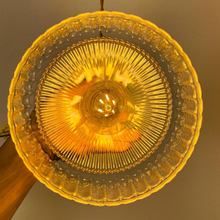 Industriële Glazen Hanglamp