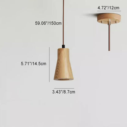 SMD Living moderne houten hanglamp
