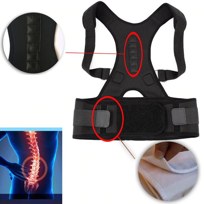 PosturePro magnetische rugbrace
