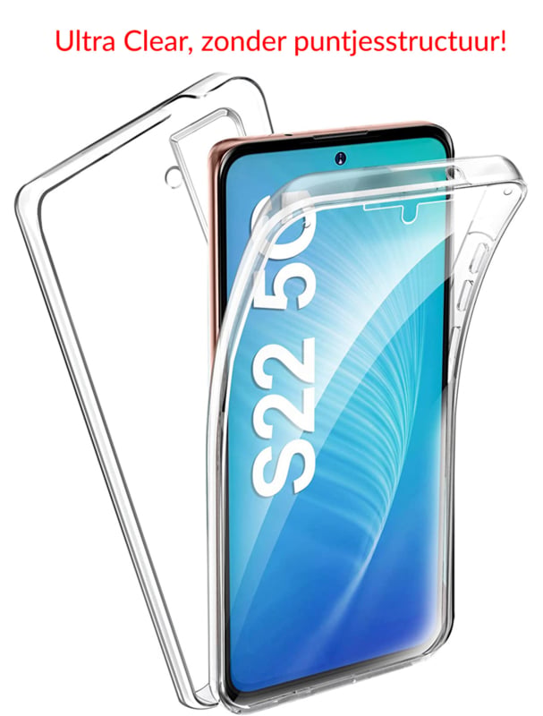 Galaxy S22 360° Ultra Clear hybride hoesje