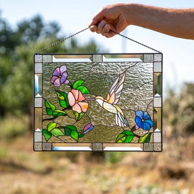 Lumio AeriGlass acryl glas-in-lood wanddecoratie
