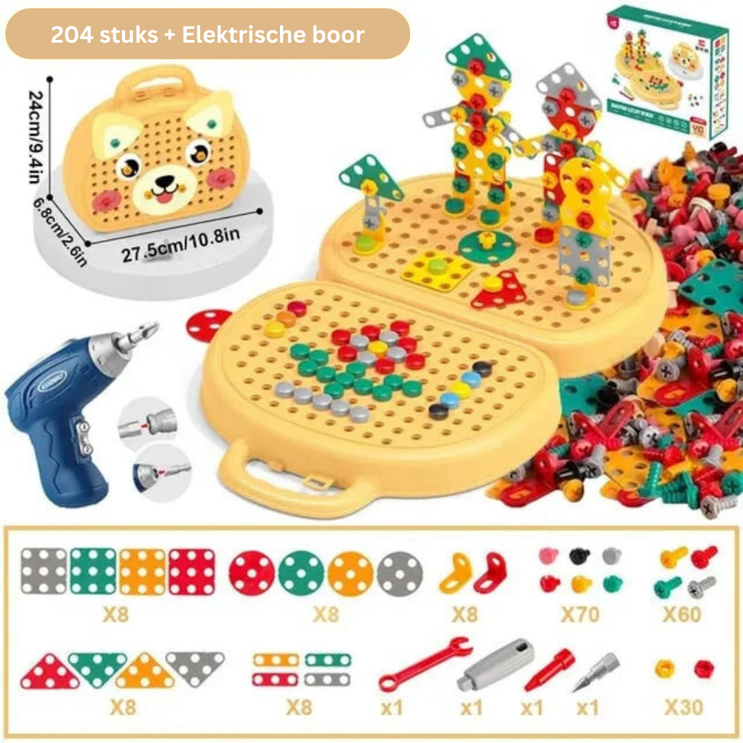 DrillPlay educatieve boorset