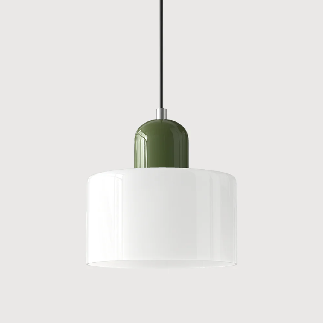 Retro Glazen Hanglamp