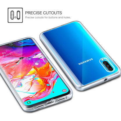 Galaxy A70 360° Ultra Clear Hybrid hoesje