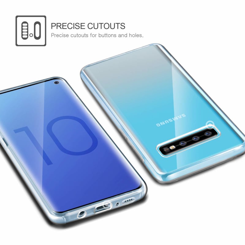 Galaxy S10 360° Ultra Clear Hybride Hoesje