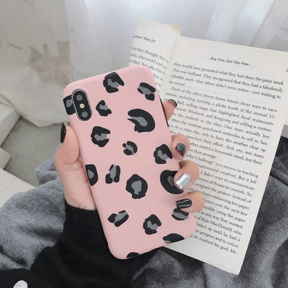 iPhone 7 Plus / 8 Plus Soft TPU Hoesje Luipaard Print