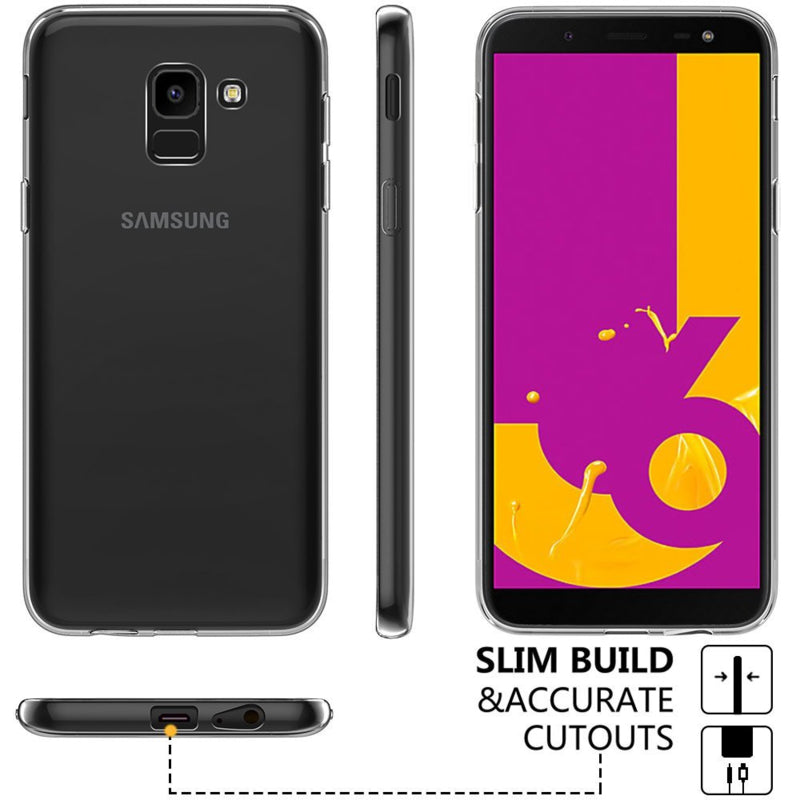 Galaxy J6 2018 transparant TPU hoesje