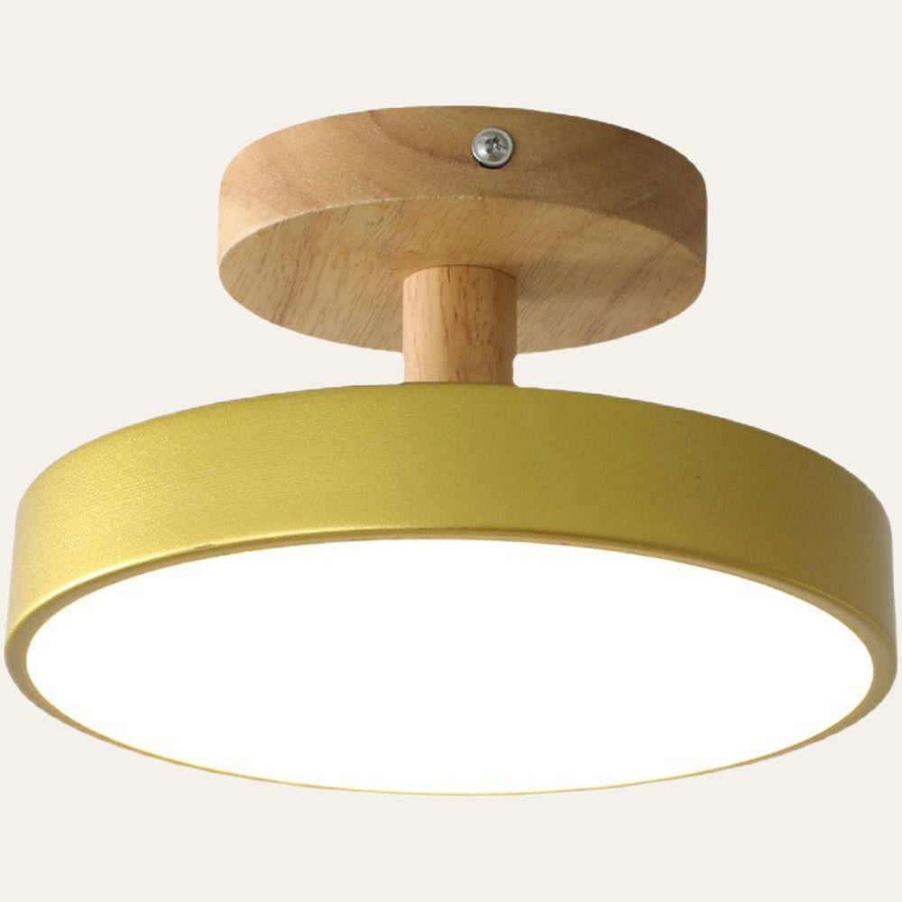 Scandinavische Houten Plafondlamp