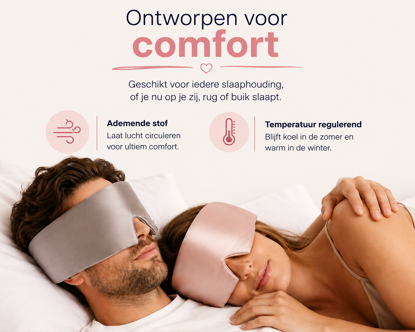 22 Momme moerbeizijden slaapmasker zijdezacht – volledig verduisterend – dames en heren