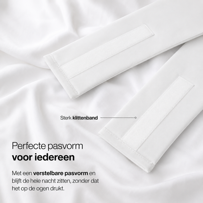 22 Momme moerbeizijden slaapmasker zijdezacht – volledig verduisterend – dames en heren