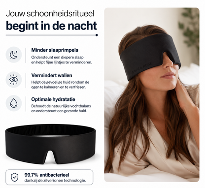 22 Momme moerbeizijden slaapmasker zijdezacht – volledig verduisterend – dames en heren
